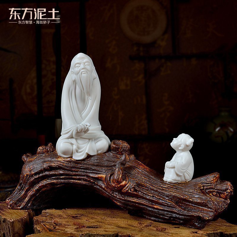 Oriental soil dehua white porcelain its art creative ceramic asked Chinese zen furnishing articles/sitting room