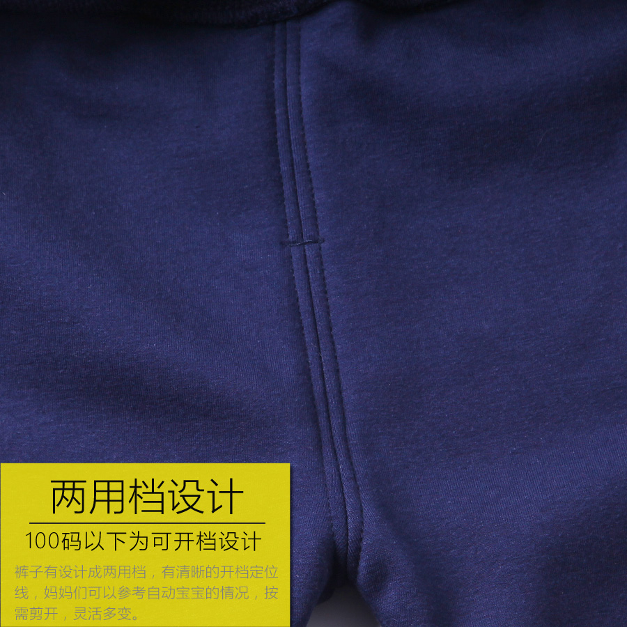 2016加厚女宝宝秋冬打底裤3二三5四岁女童加绒长裤假两件裤子裙裤产品展示图2