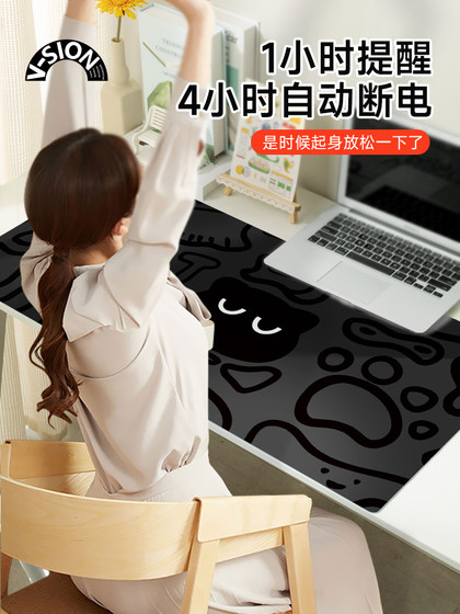 v-sion black cat head 2024 새로운 가열 마우스 패드 추가 대형 난방 따뜻한 테이블 패드 사무실 패드 컴퓨터 키보드 전기 난방 보드 손 따뜻한 테이블 패드 v-sion black cat head 2024 새로운 가열 마우스 패드 추가 대형 난방 따뜻한 테이블 패드 사무실 패드 컴퓨터 키보드 전기 난방 보드 손 따뜻한 테이블 패드