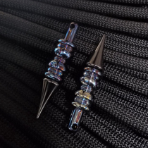 Ice cone multifunctional changing cone and anti-body breaking window Attacker pendant necklace pendant EDC titanium alloy zirconium 705 titanium horse