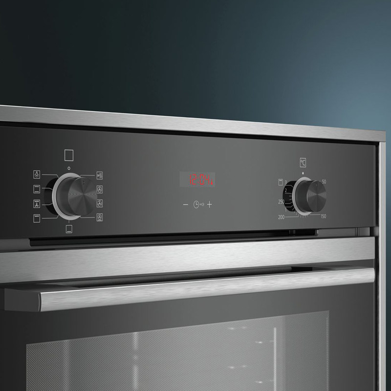 siemens / siemens hb234abs0w smart home oven embedded 71l large capacity multifunction