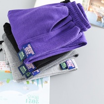 Girls pants Spring and Autumn wear foreign loose middle-aged childrens trousers childrens primary school casual pants sports pants autumn clothes