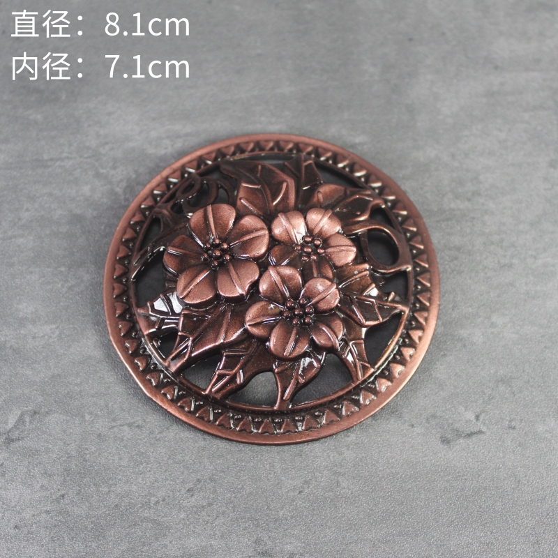 香道香爐蓋配蓋金屬仿古鏤空雕花銅香爐蓋子配件紅木陶瓷薰香爐罩
