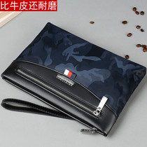 2019 new handbag men's canvas Oxford cloth large capacity fashion nylon clutch men's envelope bag personality tide