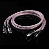 Music ribbon Valhalla Wahalla 8 Core pure silver HiFi sound power amplifier XLR Audio Line Fever Balance Line