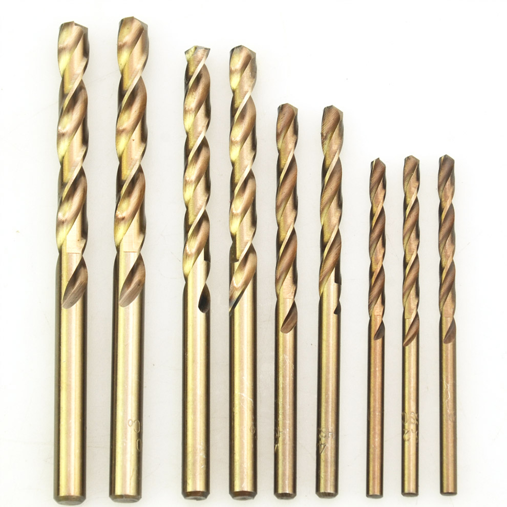 得威斯工具麻花钻头 高速钢麻花钻头 手电钻钻头钻花可钻铁不锈钢