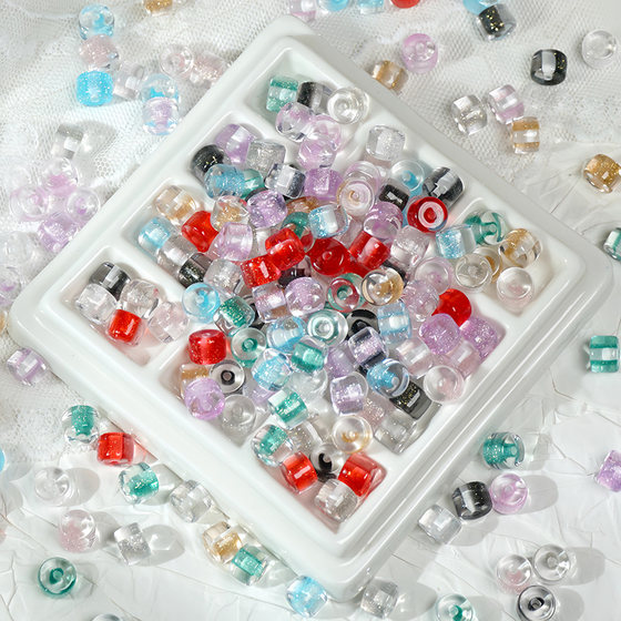 6x8mm 설탕 심장 펀 구슬 미세 플래시 쏟아지는 금 배럴 구슬 수지 희소 비드 DIY 수제 브레이슬릿 목걸이 소재 6x8mm 설탕 심장 펀 구슬 미세 플래시 쏟아지는 금 배럴 구슬 수지 희소 비드 DIY 수제 브레이슬릿 목걸이 소재
