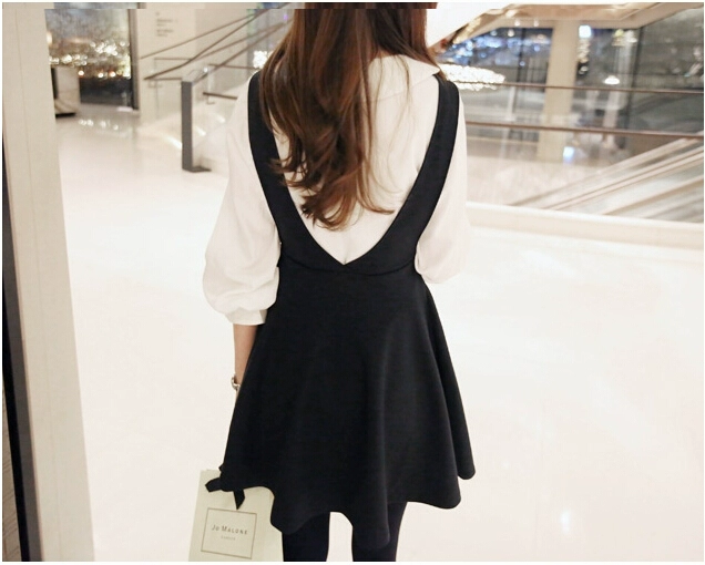 Váy vest năm 2021 váy mùa xuân và mùa thu phiên bản mới của Hàn Quốc của thời trang hoang dã ngọt ngào phong cách đại học váy vest cộng với quần áo phụ nữ - váy đầm
