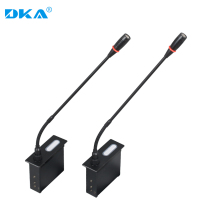 DKA professional conference system desktop microphone gooseneck microphone wired embedded hand in hand conference microphone