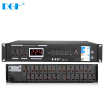 DGH Professional 8-way power sequencer 16-way sequential controller socket manager voltage display with filtering