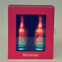 Wine version collection Hennessy vsop sixth generation limited edition small wine version 50ml*2 bottles set combination gift box