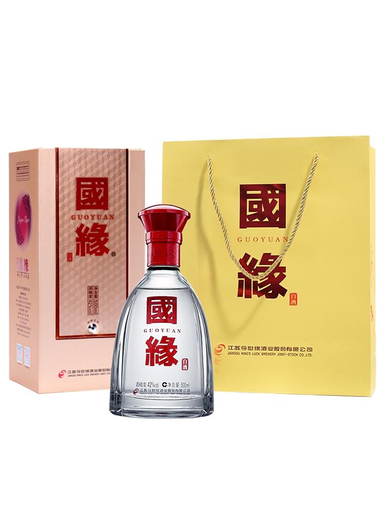 42度今世缘白酒整箱500ml6瓶