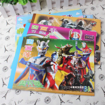 Cartoon pattern painting book Student Painting Book 16K blank paper drawing book student childrens art graffiti book