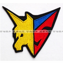 Anime unicorn badge armband chest badge hat emblem epaulette chest strip custom made