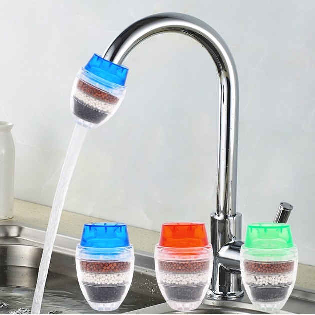 Buy Household 5 layer activated carbon water purifier kitchen tap water