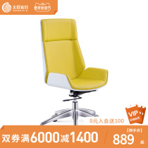 Brief Fashion High Back Boss Chair Conference Chair Large Class Chair Submodern Office Chair Owner Chair Home Desk Chair