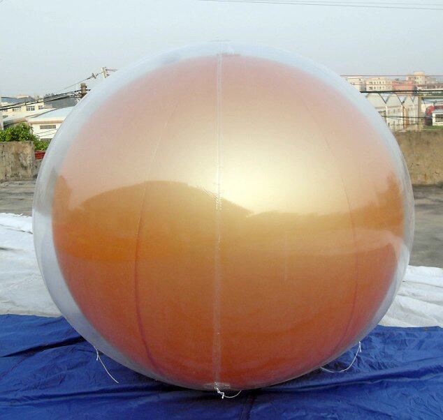 双层落地球地飘球中气球房地产企业1.8m广告印字开业卡通空飘