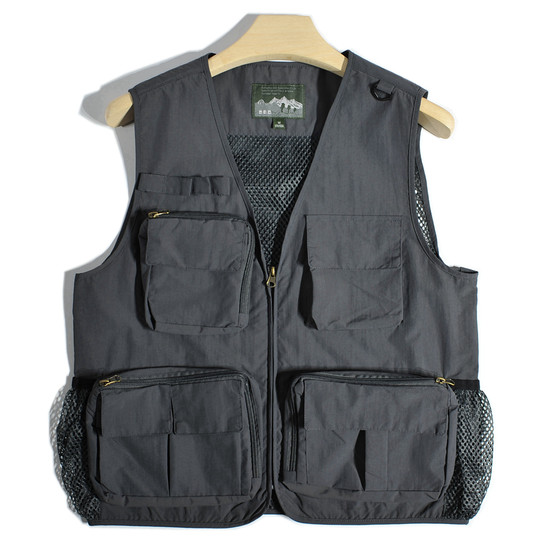 Mountain outdoor multi-pocket workable fishing vest port wind power nylon waterproof mountaineering hiking camping vest men
Mountain outdoor multi-pocket workable fishing vest port wind power nylon waterproof mountaineering hiking camping vest men
