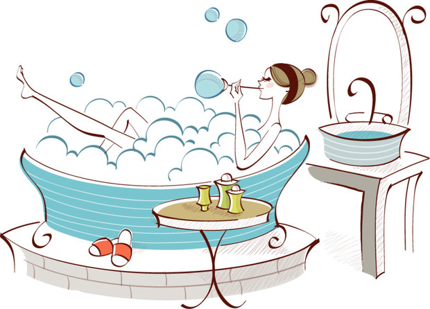 宅家式泡澡攻略,边减肥边享受