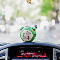 No matter frog travel safe Japan imported Dragon and Tiger made and paper ornaments car car head accessories holiday gift