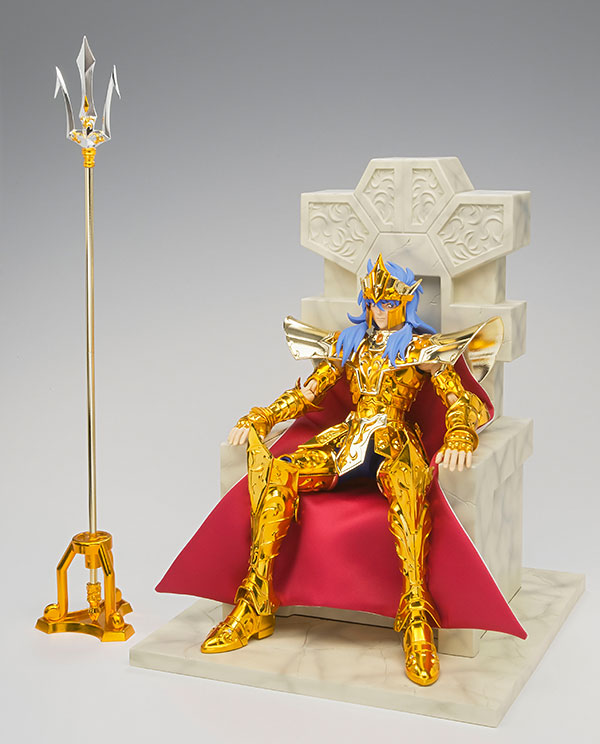 【孩仕宝】玩具模型 圣斗士星矢 圣衣神话 海皇波塞冬 12寸皇级_双氙