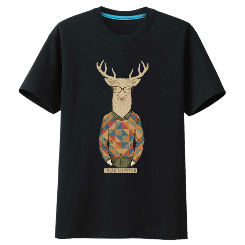 aurum peltate/西盟罗盾2017夏装新款男士圆领大码棉短袖t恤男夏