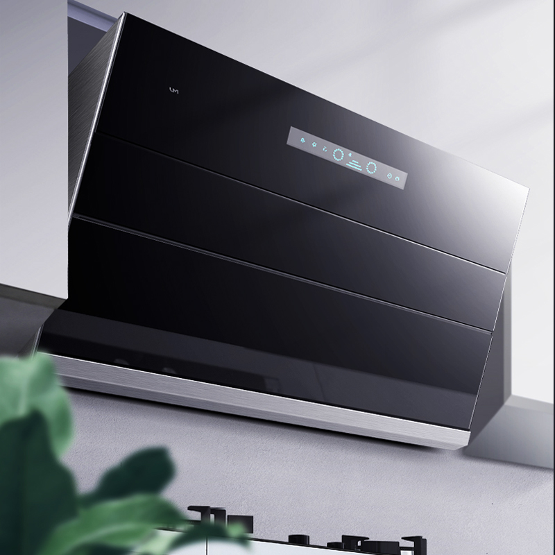 um / youmeng uc224fa kitchen large suction range hood household small automatic cleaning side suction pumping unit