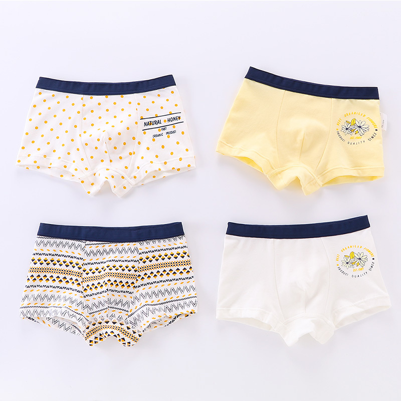 antarctic children's underwear boys and girls pure cotton big children baby boys student boxer shorts boxer shorts