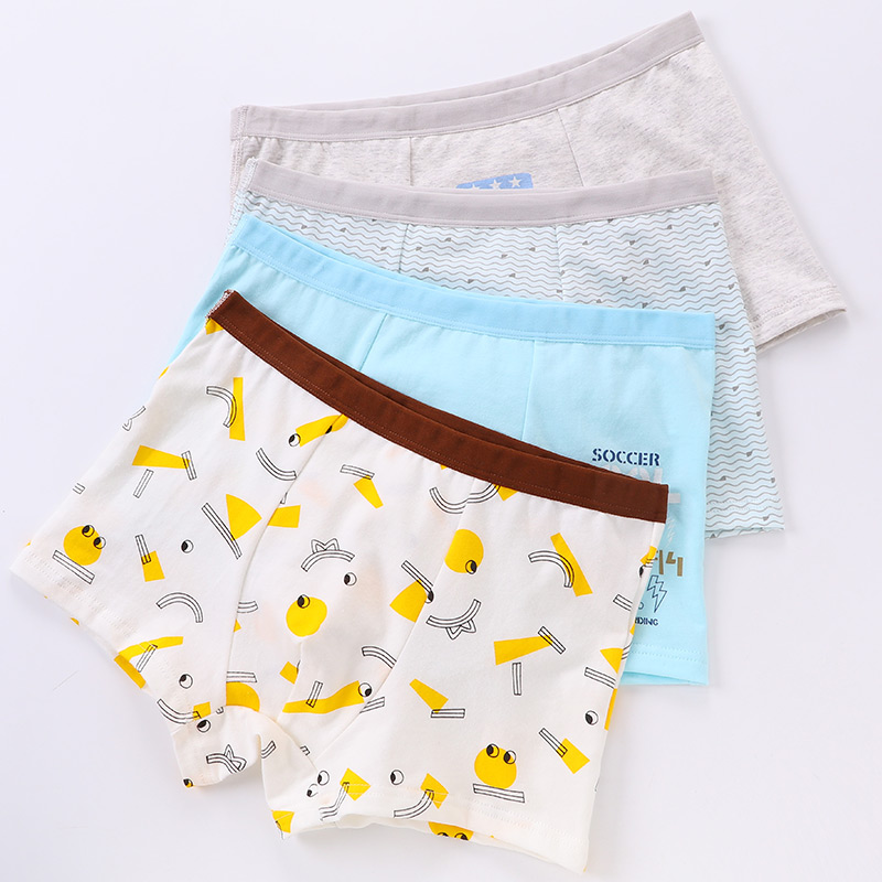 antarctic children's underwear boys and girls pure cotton big children baby boys student boxer shorts boxer shorts