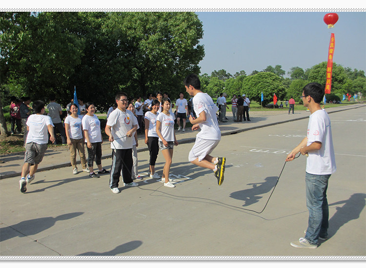 包邮团队大跳绳长跳绳多人跳绳棉绳牛筋跳绳拓展道具10米/7米/5米