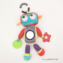 British multifunctional robot car hanging bed hanging baby car hanging doll 0-1 year old baby educational toy