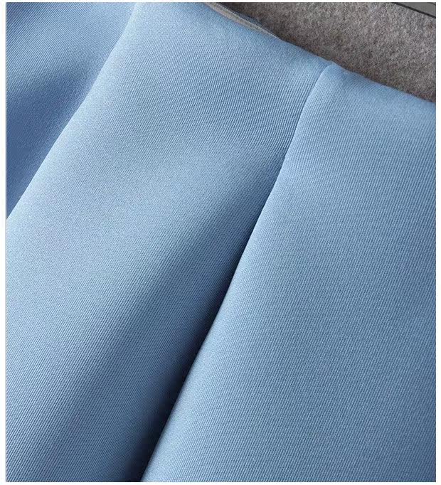 高腰半身裙秋冬显瘦a字伞裙甜美太空棉修身半