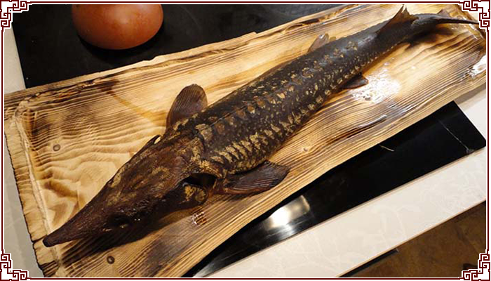 [全鱼宴]黑龙江野生活鱼江鱼鲟鳇鱼七粒浮子大鲟鱼肉4斤装包邮