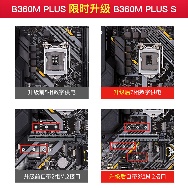 shunfeng asustek tuf b360-plus gaming s main board 1151 b365 series b365m-a / - k h310m wifi