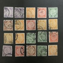 Qing Dynasty Qing Dynasty ordinary stamps London version of the long old letter sales of the first price package really
