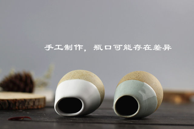 Jingdezhen ceramic modern creative small flower home accessories vase ceramic art flower decoration garden tea ceremony flower Jingdezhen ceramic modern creative small flower home accessories vase ceramic art flower decoration garden tea ceremony flower