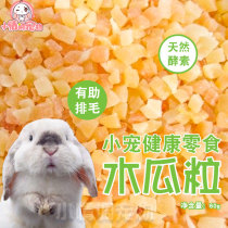 Papaya dried dragon cat small pet papaya grain rabbit zero food hamster The Dutch pig natural enzyme helps to drain 60g