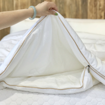 High-end silkworm chrysalis two-in-one mother-in-law quilt core four seasons universal pure cotton soybean fiber quilt double cotton spring and autumn quilt