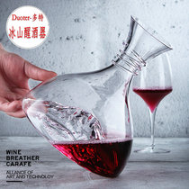 New manual iceberg crystal glass Eurostyle quick decanter red wine Home thickened wine Wine Distributor Pot