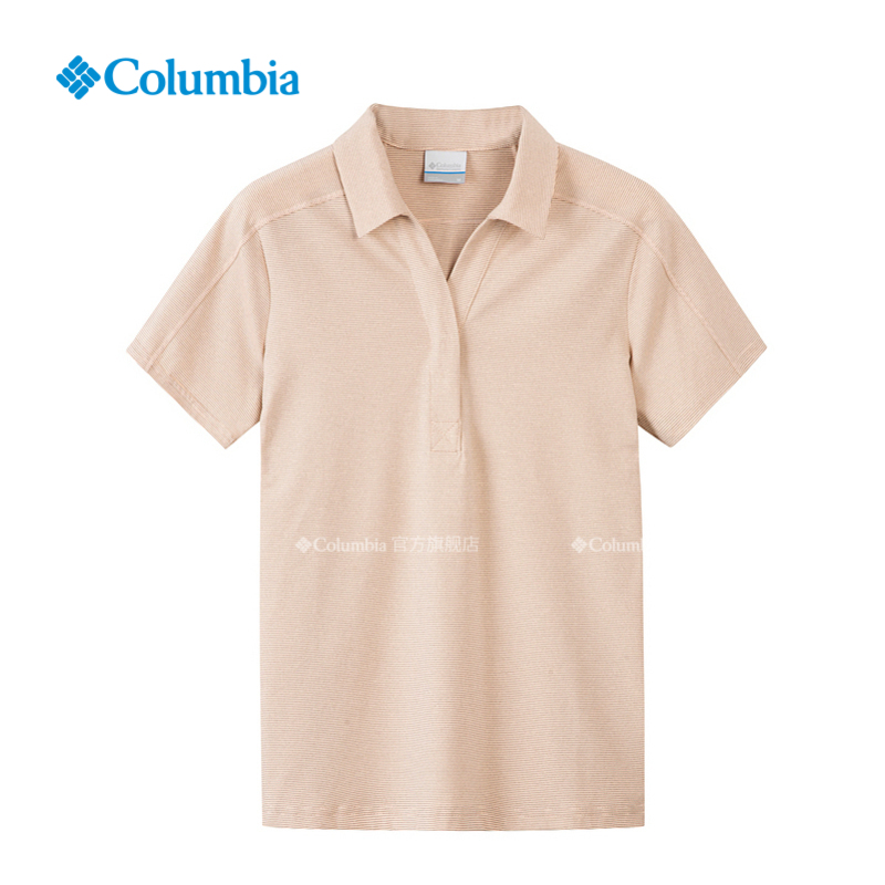 经典款Columbia哥伦比亚户外女子户外防晒吸湿Polo衫AR2254 