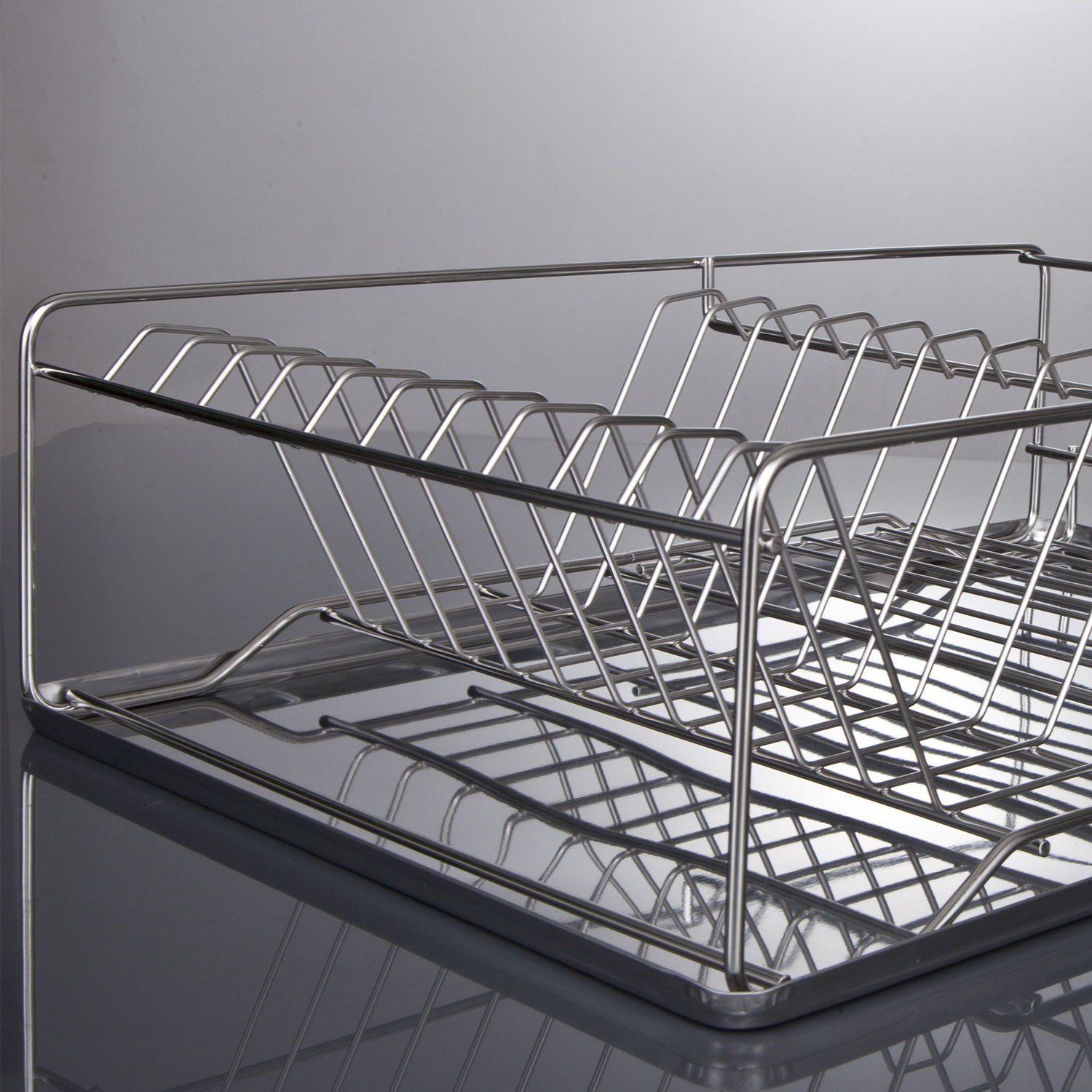 joynest趣巢 进口不锈钢沥水架碗架 单层碗碟架 厨房收纳架置物架