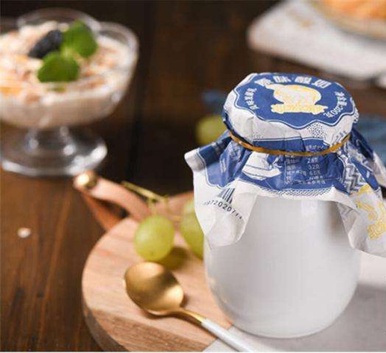 北冰洋瓷罐酸奶200g*6瓶老北京风味酸牛奶益生菌发酵乳饮品