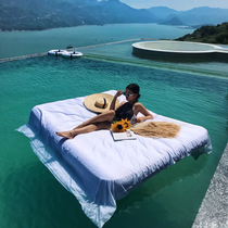 Thick Adult Inflatable Floating Bed Infant Toddler Drifting Float Kids Water Float Beach Mattress Air Mattress Bed