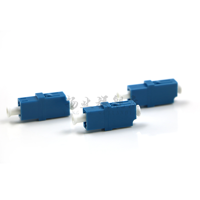 yangye lc-lc simplex optical fiber coupler flange single-mode multi-mode lc optical fiber connector adapter carrier grade