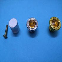 5 drawers Ming loaded single holes pull handle plastic silver aluminium alloy with screw lockers wardrobe bed head cabinet furniture