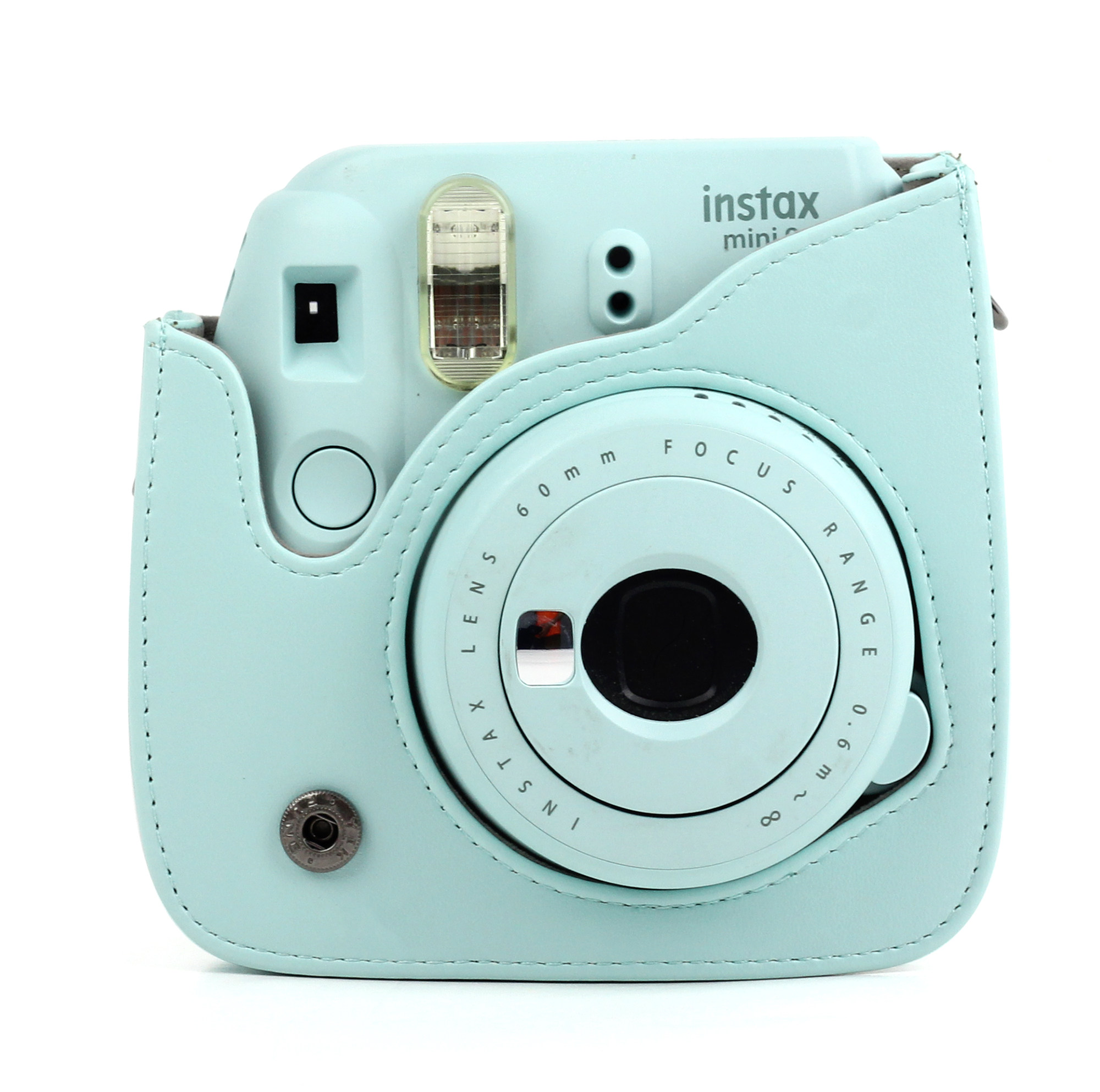for fuji fujifilm polaroid instax mini 8 mini 9 pu crystal clear