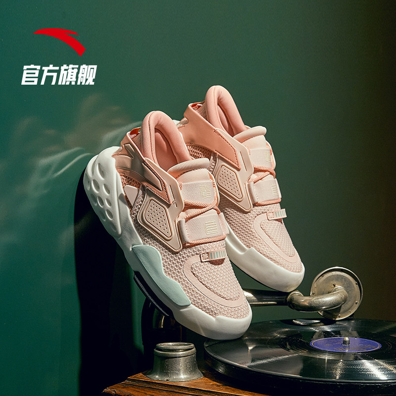 安踏不羁休闲鞋官网旗舰可口可乐联名霸道情侣款2019年夏季潮鞋