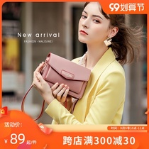 This years popular small bag womens 2021 summer New Tide Joker crossbody womens bag fashion niche design envelope bag