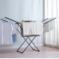 Floor folding clothes hanger indoors Outer home Balcony Bedrooms X feet Baby sandals Sun Hair Towels Coat-hanger