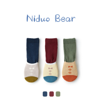 Nido bear baby socks non-slip dispensing long tube baby floor socks toddler socks autumn and winter thickening